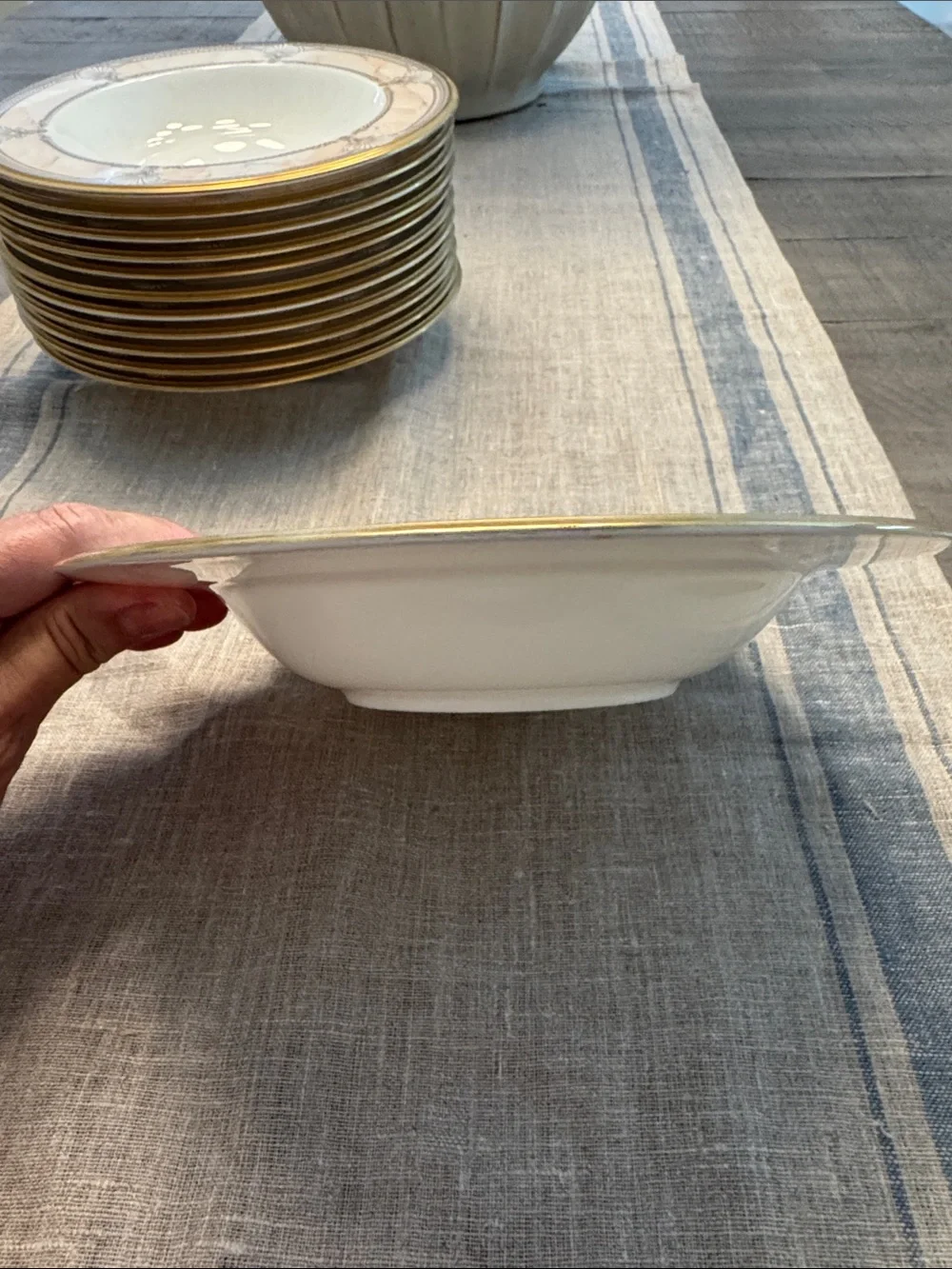 Noritake Pacific Majesty Soup Bowl. Bundle of 12. Like new.
